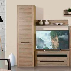 АФИНА А15 Шкаф для одежды Ясень Таормина в Нытве - nytva.mebel24.online | фото 2