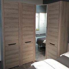 АФИНА А15 Шкаф для одежды Ясень Таормина в Нытве - nytva.mebel24.online | фото 3