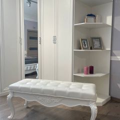 Банкетка Мишель (белый матовый) в Нытве - nytva.mebel24.online | фото 5