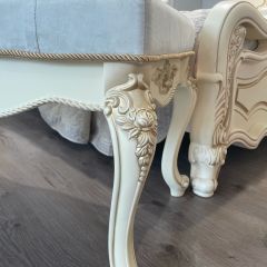 Банкетка Мона Лиза (крем) в Нытве - nytva.mebel24.online | фото 3