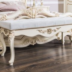 Банкетка Мона Лиза (крем) в Нытве - nytva.mebel24.online | фото 5