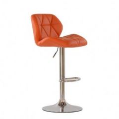 Барный стул Barneo N-85 Diamond оранжевый в Нытве - nytva.mebel24.online | фото