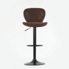 Барный стул Barneo N-86 Time / Black / VPU Brown Vintage коричневый винтаж PK970-18 в Нытве - nytva.mebel24.online | фото 3
