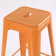 Барный табурет Barneo N-241 Tolix Style (RAL2003 оранжевый) в Нытве - nytva.mebel24.online | фото 3