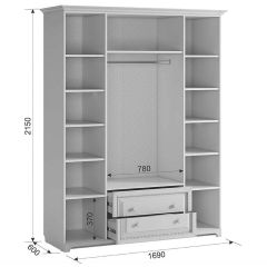 БЕЛЛА Шкаф 4-х створчатый в Нытве - nytva.mebel24.online | фото 5