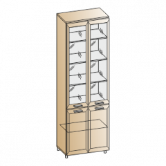 Детская Мелисса композиция 3 (Гикори Джексон светлый) в Нытве - nytva.mebel24.online | фото 8