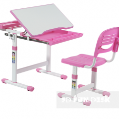 Комплект парта + стул трансформеры Cantare Pink в Нытве - nytva.mebel24.online | фото 1