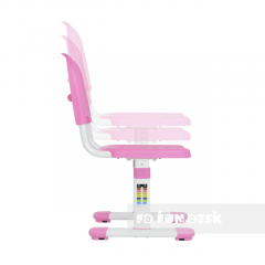 Комплект парта + стул трансформеры Cantare Pink в Нытве - nytva.mebel24.online | фото 7