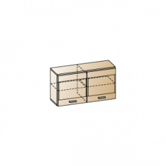 Гостиная Камелия Композиция 5 (Гикори Джексон светлый) в Нытве - nytva.mebel24.online | фото 7