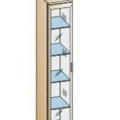 Гостиная Мелисса Композиция 1 (Гикори Джексон светлый) в Нытве - nytva.mebel24.online | фото 5