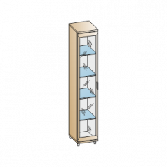 Гостиная Мелисса Композиция 10 (Акация Молдау) в Нытве - nytva.mebel24.online | фото 3