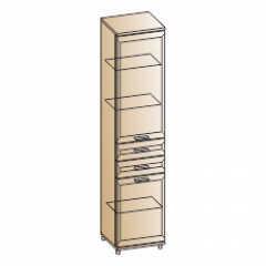 Гостиная Мелисса Композиция 4 (Гикори Джексон светлый) в Нытве - nytva.mebel24.online | фото 2