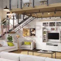 Гостиная Мелисса Композиция 4 (Снежный Ясень) в Нытве - nytva.mebel24.online | фото