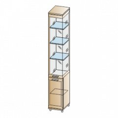 Гостиная Мелисса Композиция 5 (Ясень Асахи) в Нытве - nytva.mebel24.online | фото 3