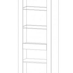 РЕГИНА Гостиная (модульный) Дуб самдал в Нытве - nytva.mebel24.online | фото 5