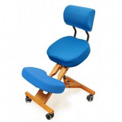 Коленный стул со спинкой Smartstool KW02В + Чехлы в Нытве - nytva.mebel24.online | фото 2