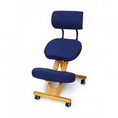 Коленный стул со спинкой Smartstool KW02В + Чехлы в Нытве - nytva.mebel24.online | фото 3