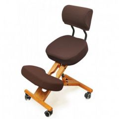 Коленный стул со спинкой Smartstool KW02В + Чехлы в Нытве - nytva.mebel24.online | фото 7