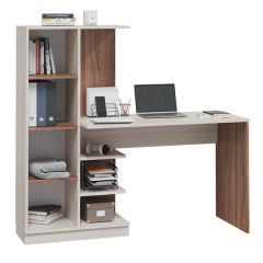 Стол компьютерный Софт (УНИ) Ясень темный/светлый в Нытве - nytva.mebel24.online | фото 5