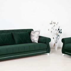 Комплект Роуз ТД 411 диван-кровать + кресло + комплект подушек в Нытве - nytva.mebel24.online | фото 1