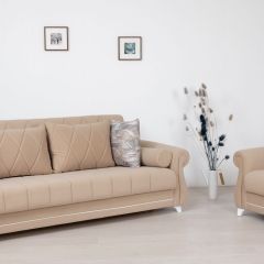 Комплект Роуз ТД 412 диван-кровать + кресло + комплект подушек в Нытве - nytva.mebel24.online | фото