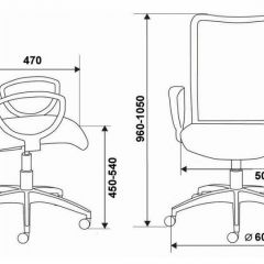 Кресло Бюрократ CH-599AXSN/TW-11 чёрный в Нытве - nytva.mebel24.online | фото 3