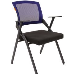 Кресло для посетителей CHAIRMAN NEXX (ткань стандарт черный/сетка DW-61) в Нытве - nytva.mebel24.online | фото 1