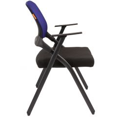 Кресло для посетителей CHAIRMAN NEXX (ткань стандарт черный/сетка DW-61) в Нытве - nytva.mebel24.online | фото 3
