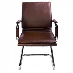 Кресло для посетителя Бюрократ CH-993-Low-V/Brown коричневый в Нытве - nytva.mebel24.online | фото 4