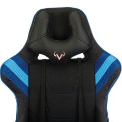 Кресло игровое Бюрократ VIKING 4 AERO BLUE черный/синий в Нытве - nytva.mebel24.online | фото 6