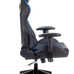 Кресло игровое Бюрократ VIKING 4 AERO BLUE черный/синий в Нытве - nytva.mebel24.online | фото 8