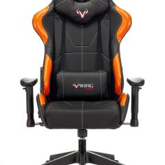 Кресло игровое Бюрократ VIKING 5 AERO ORANGE черный/оранжевый в Нытве - nytva.mebel24.online | фото 3