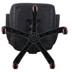 Кресло компьютерное BRABIX Nitro GM-001 (ткань/экокожа) черное, вставки красные (531816) в Нытве - nytva.mebel24.online | фото 1