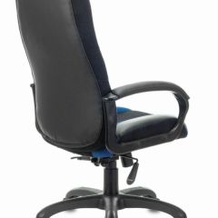 Кресло компьютерное BRABIX PREMIUM "Rapid GM-102" (экокожа/ткань, черное/синее) 532106 в Нытве - nytva.mebel24.online | фото 4