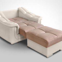 Кресло-кровать + Пуф Кристалл (ткань до 300) НПБ в Нытве - nytva.mebel24.online | фото 3