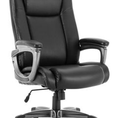 Кресло офисное BRABIX PREMIUM "Solid HD-005" (рециклированная кожа, черное) 531941 в Нытве - nytva.mebel24.online | фото 1