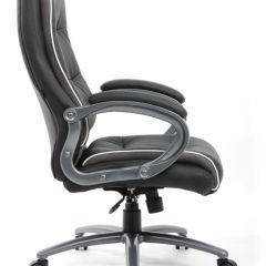 Кресло офисное BRABIX PREMIUM "Strong HD-009" (экокожа черная, ткань серая) 531945 в Нытве - nytva.mebel24.online | фото 3