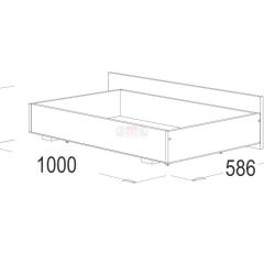 Кровать 1.2 каркас с ладе + спинка головная + 2 ящика Ольга-14 в Нытве - nytva.mebel24.online | фото 4