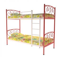 Кровать 2-х ярусная Злата 800*2000 (МилСон) в Нытве - nytva.mebel24.online | фото 4