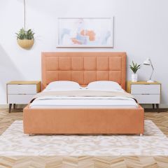 Кровать Адриана Люкс Решетка+ПМ+Дно (1200) в Нытве - nytva.mebel24.online | фото