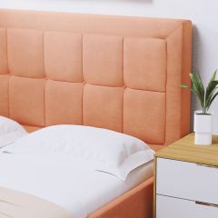 Кровать Адриана Люкс Решетка+ПМ+Дно (1400) в Нытве - nytva.mebel24.online | фото 2