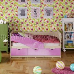 Кровать Бабочки (Сиреневый металлик) 1800 в Нытве - nytva.mebel24.online | фото