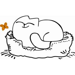 Кровать двухуровневая Кот № 900.1 ПРАВАЯ (туя светлая/белый) в Нытве - nytva.mebel24.online | фото 2