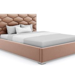 Кровать Коралл интерьерная +основание (80х200) в Нытве - nytva.mebel24.online | фото