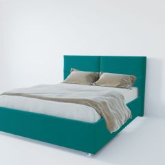Кровать Корсика с ПМ 800 (велюр бирюзовый) в Нытве - nytva.mebel24.online | фото 2