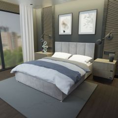 Кровать Мерида Решетка+ПМ+Дно (1800) в Нытве - nytva.mebel24.online | фото