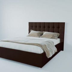 Кровать Венеция без основания 800 (экокожа коричневая) в Нытве - nytva.mebel24.online | фото