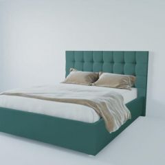 Кровать Венеция без основания 1200 (велюр бирюзовый) в Нытве - nytva.mebel24.online | фото