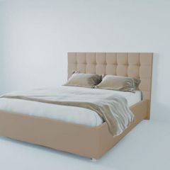 Кровать Венеция без основания 800 (велюр светло-серый) в Нытве - nytva.mebel24.online | фото