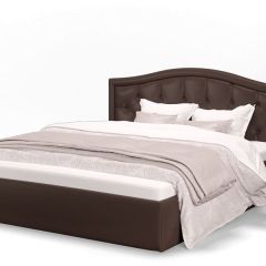 Кровать Стелла 1200 + Основание (Лесмо brown) коричневый в Нытве - nytva.mebel24.online | фото